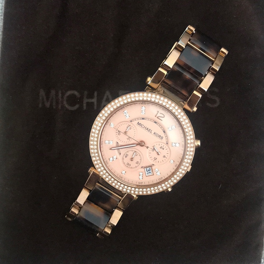 Michael Kors MK5538 Tortoise Rose Gold Watch